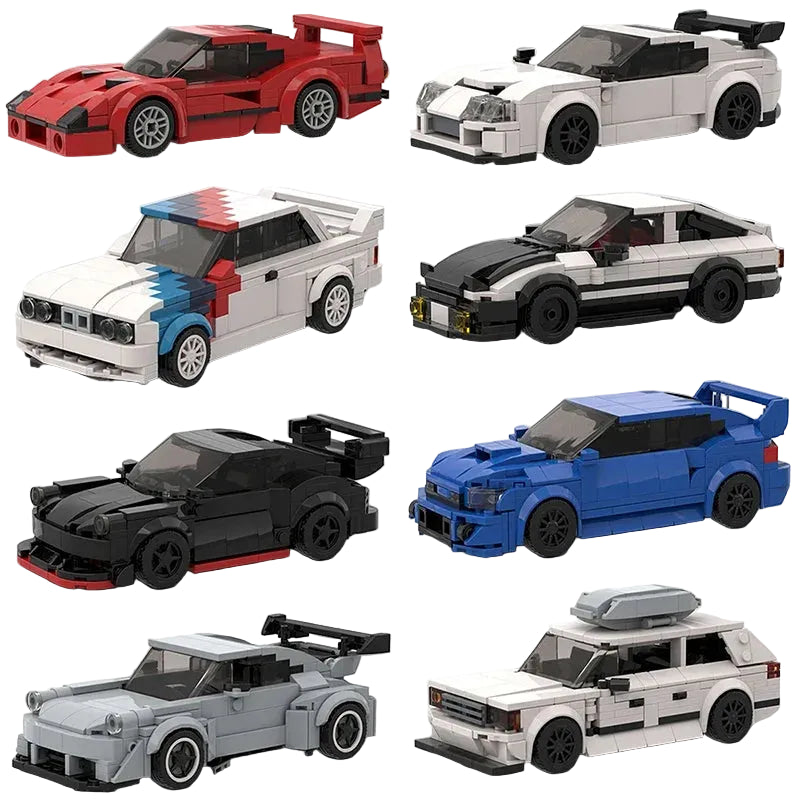 Super Race Car building blocks