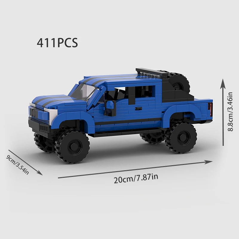 Pickup Truck building blocks