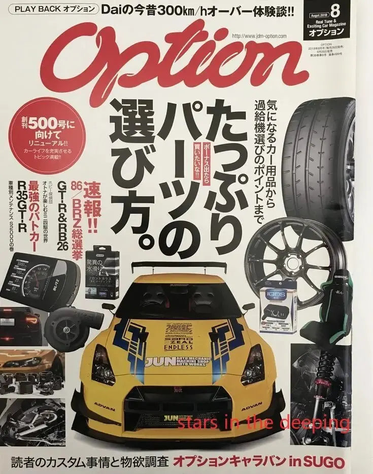 Vintage Japanese Racing Car Poster