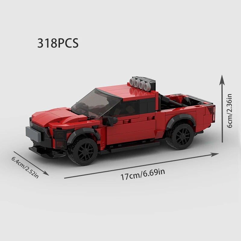 Pickup Truck building blocks