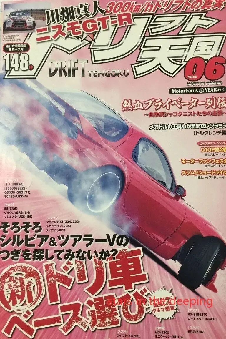 Vintage Japanese Racing Car Poster