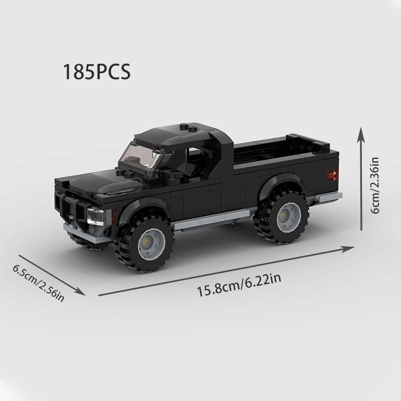 Pickup Truck building blocks