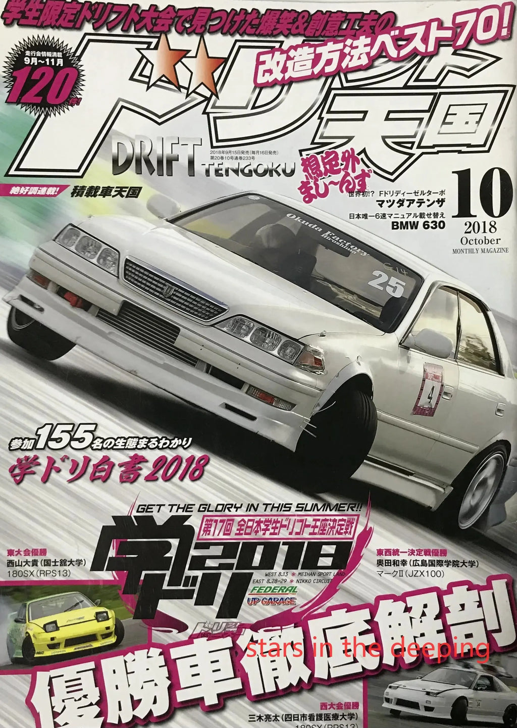 Vintage Japanese Racing Car Poster