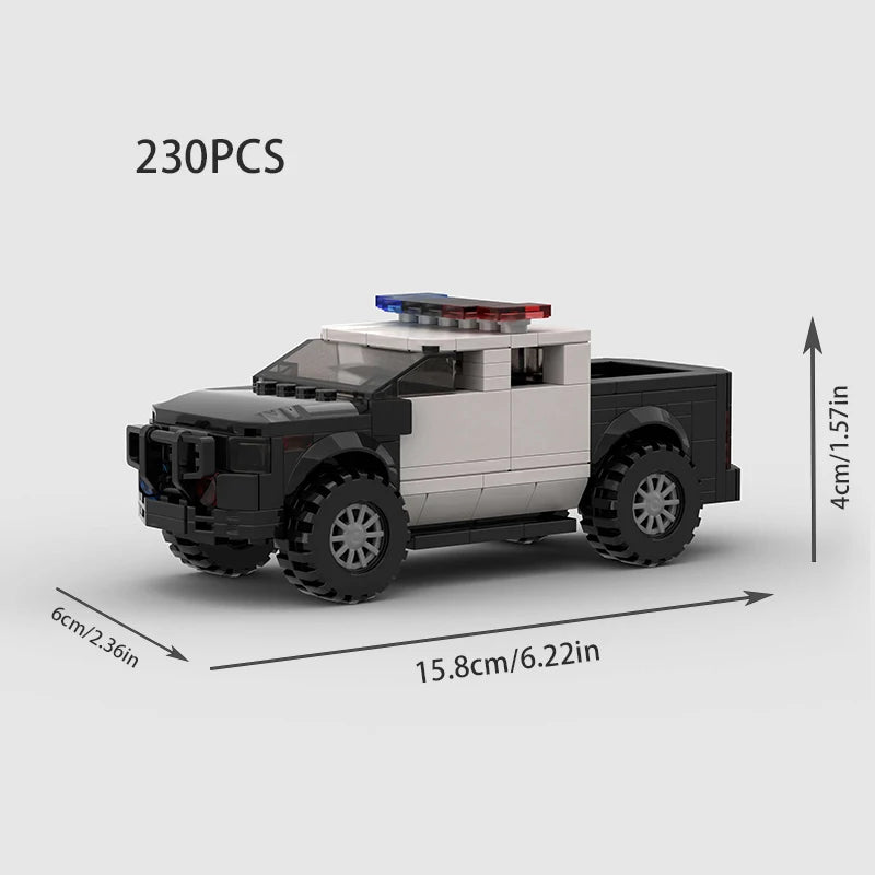 Pickup Truck building blocks