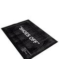 Velvet "Shoes Off" Rug