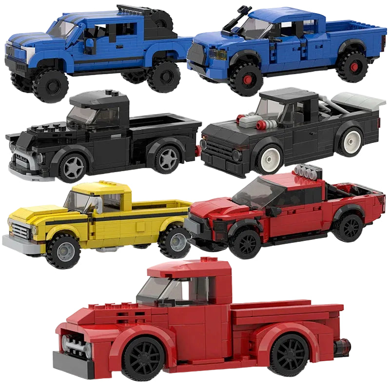 Pickup Truck building blocks