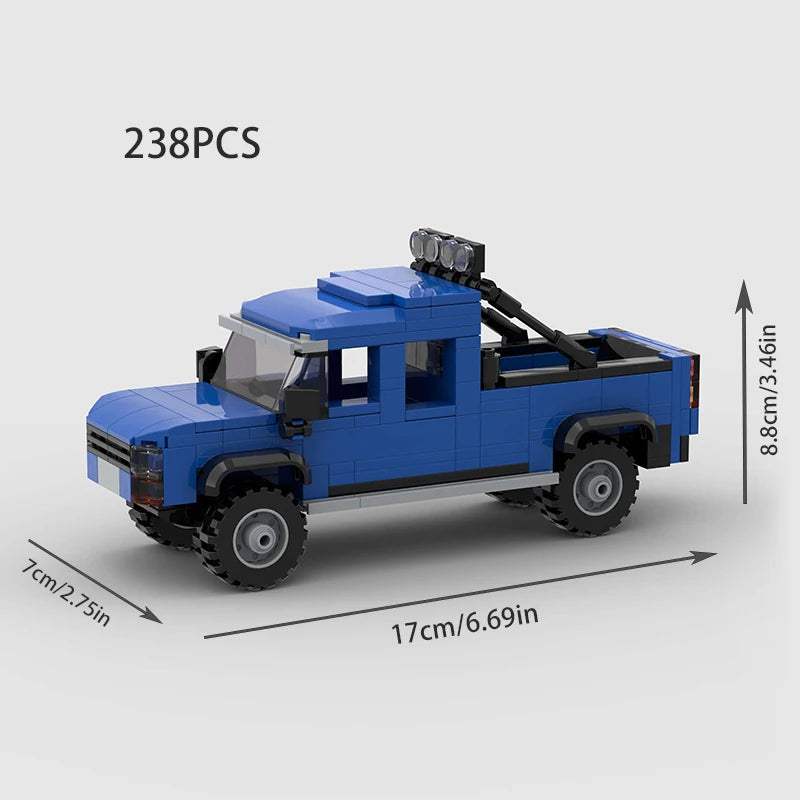 Pickup Truck building blocks