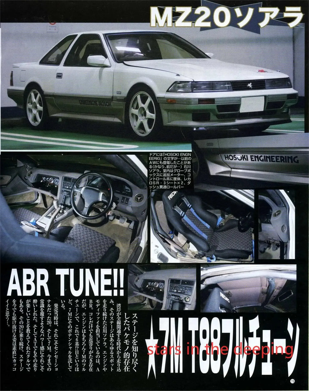 Vintage Japanese Racing Car Poster