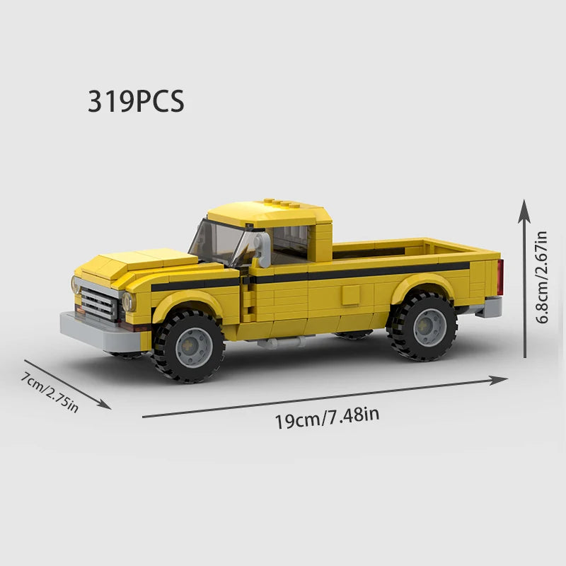 Pickup Truck building blocks