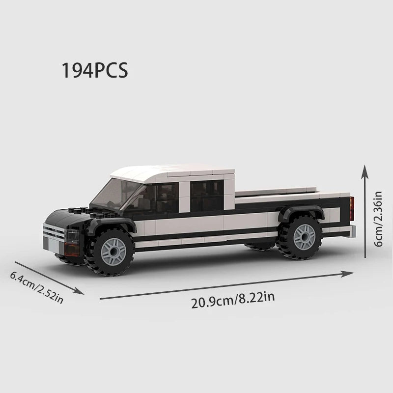 Pickup Truck building blocks