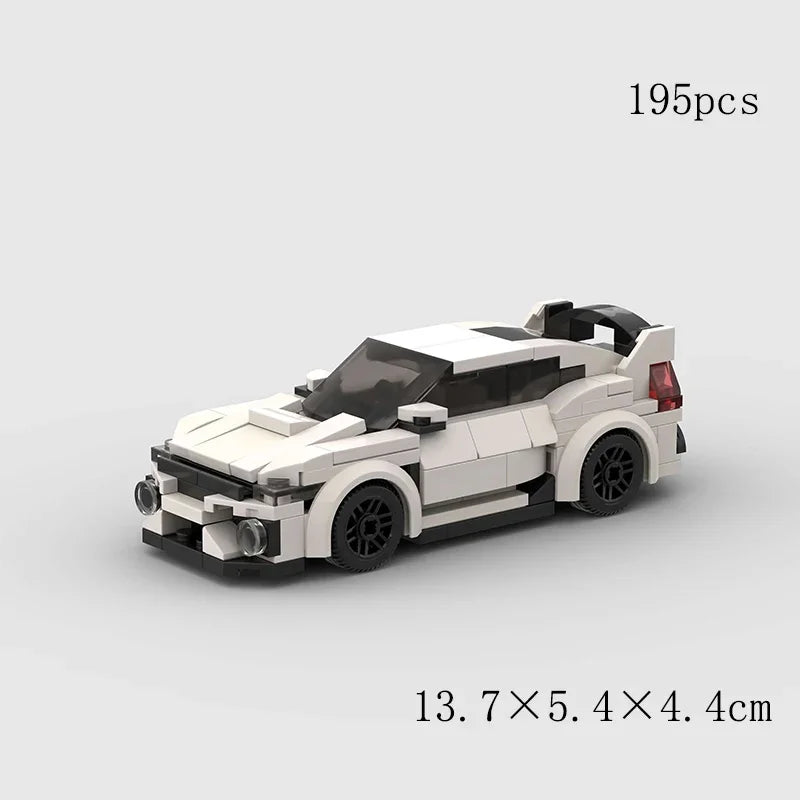 Super Race Car building blocks
