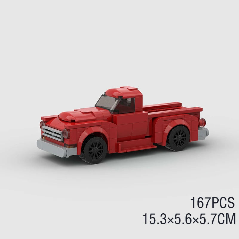 Pickup Truck building blocks