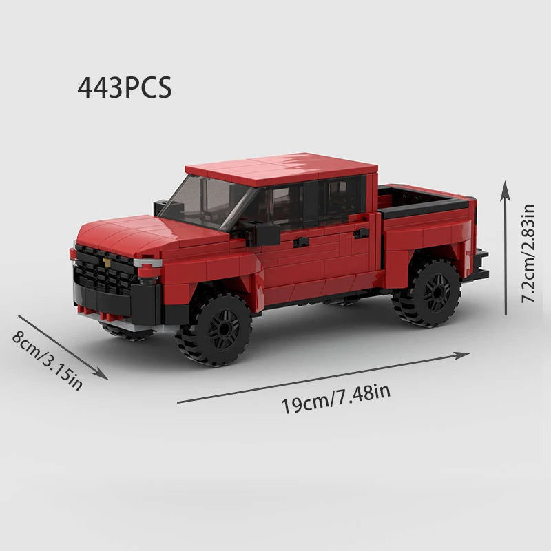 Pickup Truck building blocks