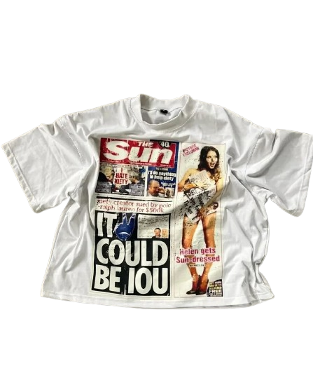 Newspaper Graphic Tee